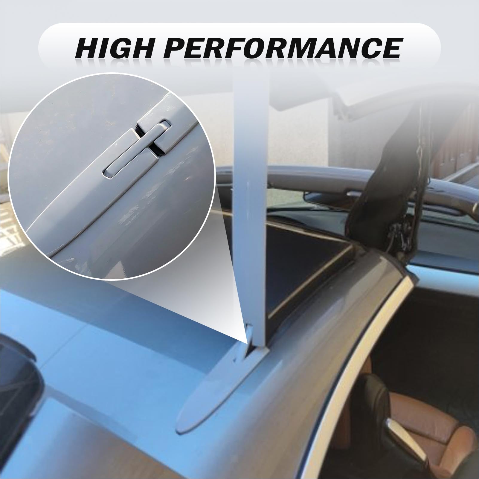 Kit Riparazione Copertura Cerniera Tetto Cabrio con Clip (12 Pz) Destra e Sinistra, Compatibile con Serie 3 E93, Serie 4 F33, M4 F83 Hardtop Convertible 2007-2019, Sostituisce 54377184048 54377184038