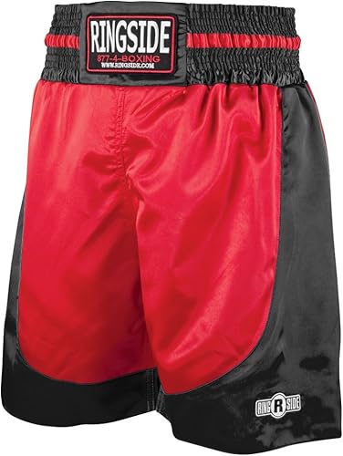 Miniatura 2 de Ringside Pro-Style Boxing Trunks, Satin Shorts for Men and Women, Ideal for Boxing, MMA, Muay Thai