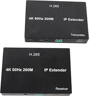 Generic USB2.0 Ports 4K KVM Extender, Endüstriyel Otomasyon Için Düşük Gecikme Ile Cat 6 üzerinde Genişletici (AB fişi)
