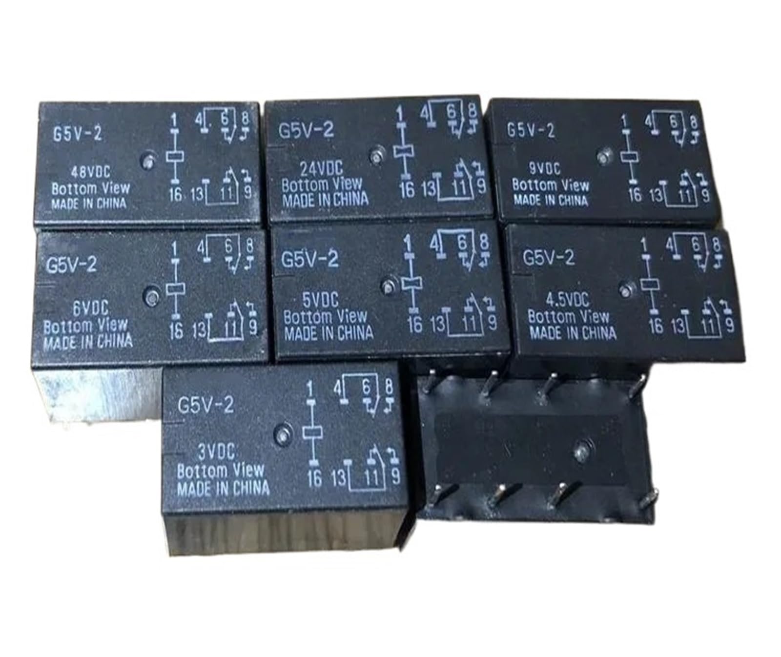 Yzwrwrmktb One Color 1Pc G5v-2 4.5Vdc 4078 Relay 8Pins