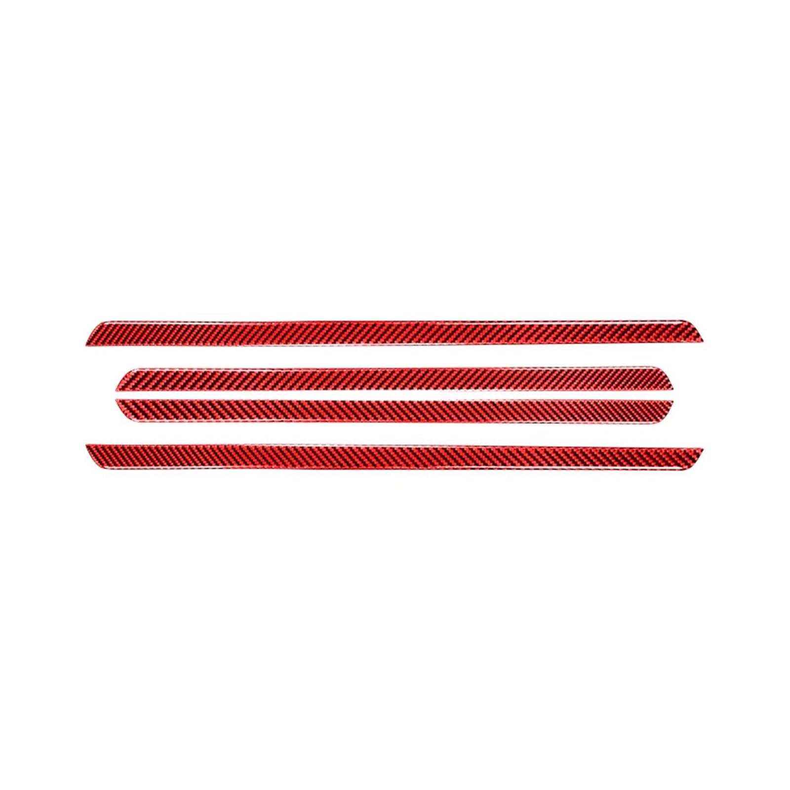 THXZINGLWG Carbon Fiber Compatible for Explorer 2013-2019 Car Accessories Interior Car Inner Door Panel Trim Strip Cover Decoration Sticker Decal(TYPE1)