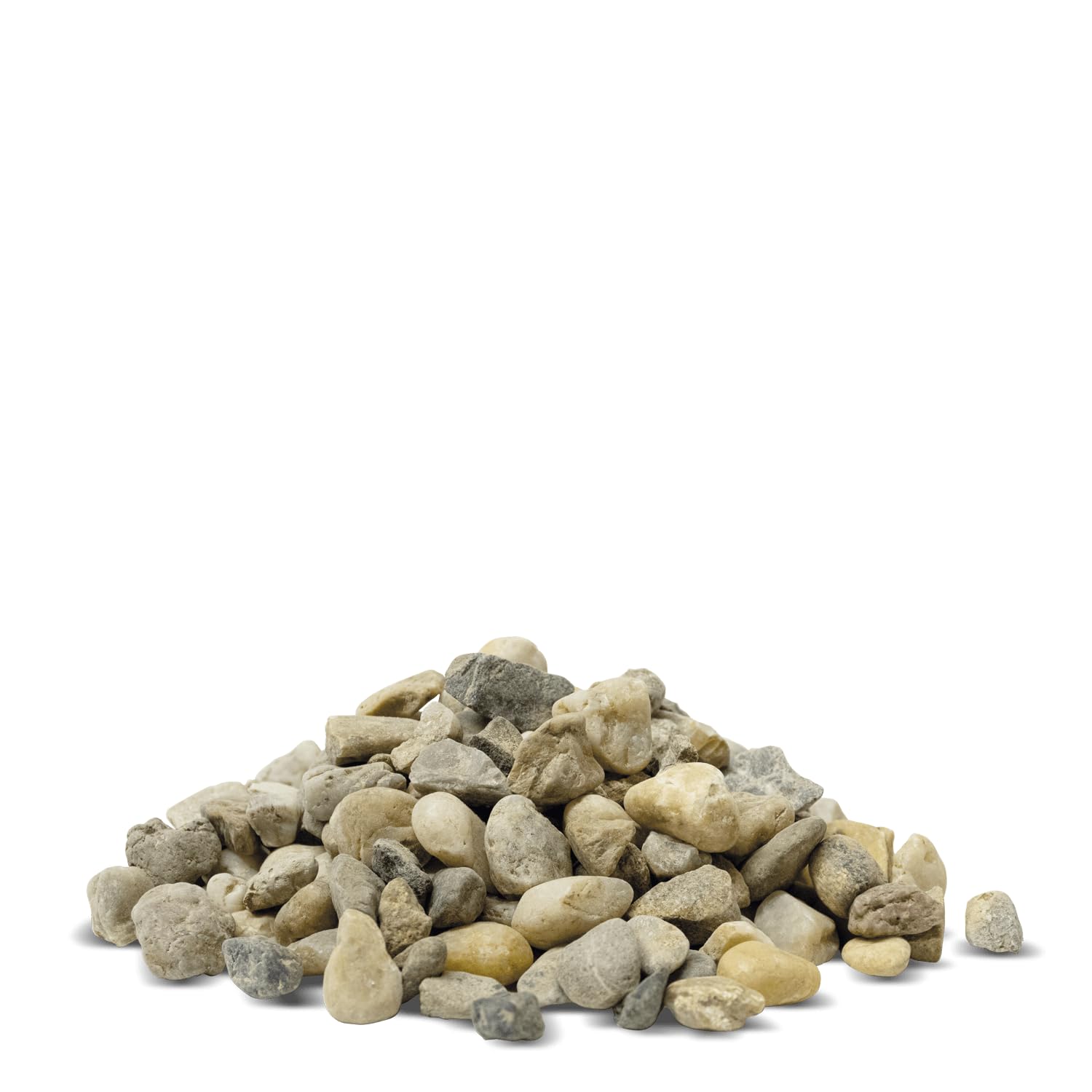 Buntkies Zierkies Edelkies Gartenkies Quarzkies Dekosteine Ziersteine Kieselsteine Flusskiesel Steine Kies Bunt 8-16mm 500kg BigBag / 1 Palette