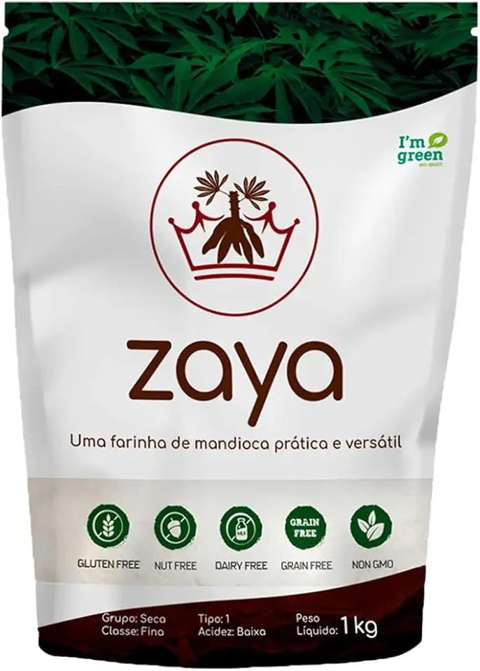 Zaya Farinha Multiuso Sem Glúten de Ingrediente Único