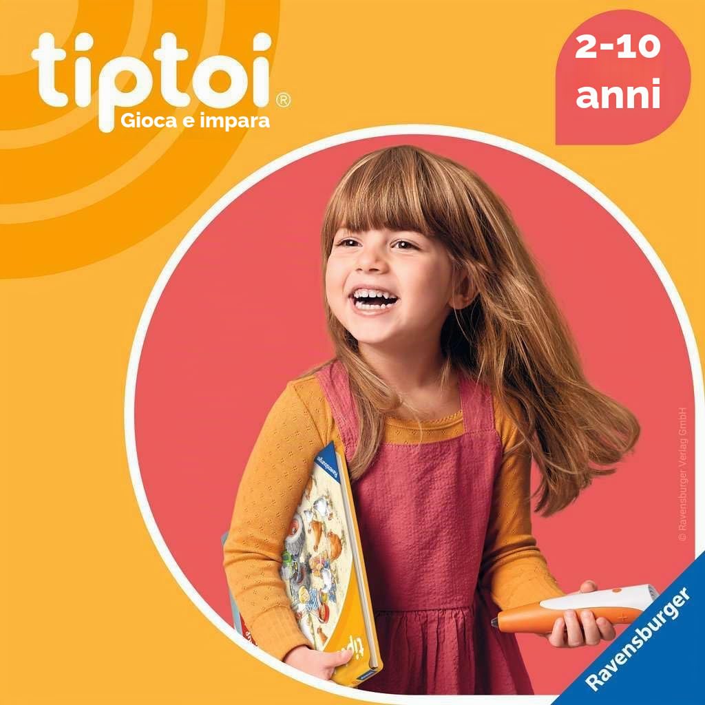 Ravensburger tiptoi Stift 00110 - Il Sistema di apprendimento giocoso, Giocattolo educativo per Bambini dai 2 Anni in su - La Penna