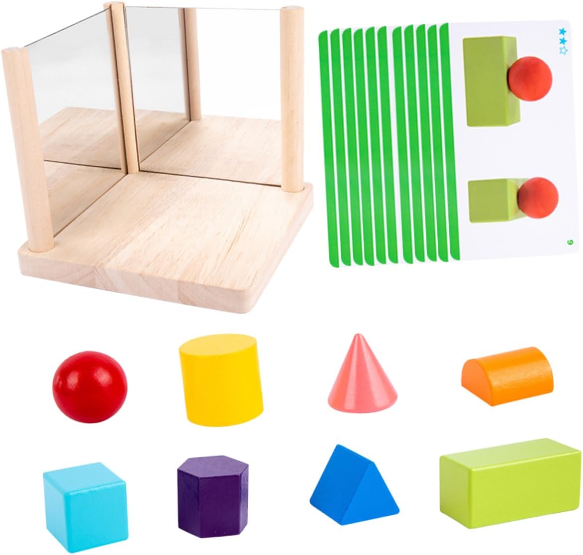 BESPORTBLE 1 Set Block for Shape Building Blocks Early Educational Play for Cognitive Development and Parent Interaction