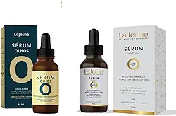Serum Olhos + Ácido Hialurônico + Ativos com Efeito Lifting - 99% Ingredientes Naturais - Reduze rugas + atenua olheiras + Melhora a elasticidade – Textura ideal pre-maquiagem -15 ml