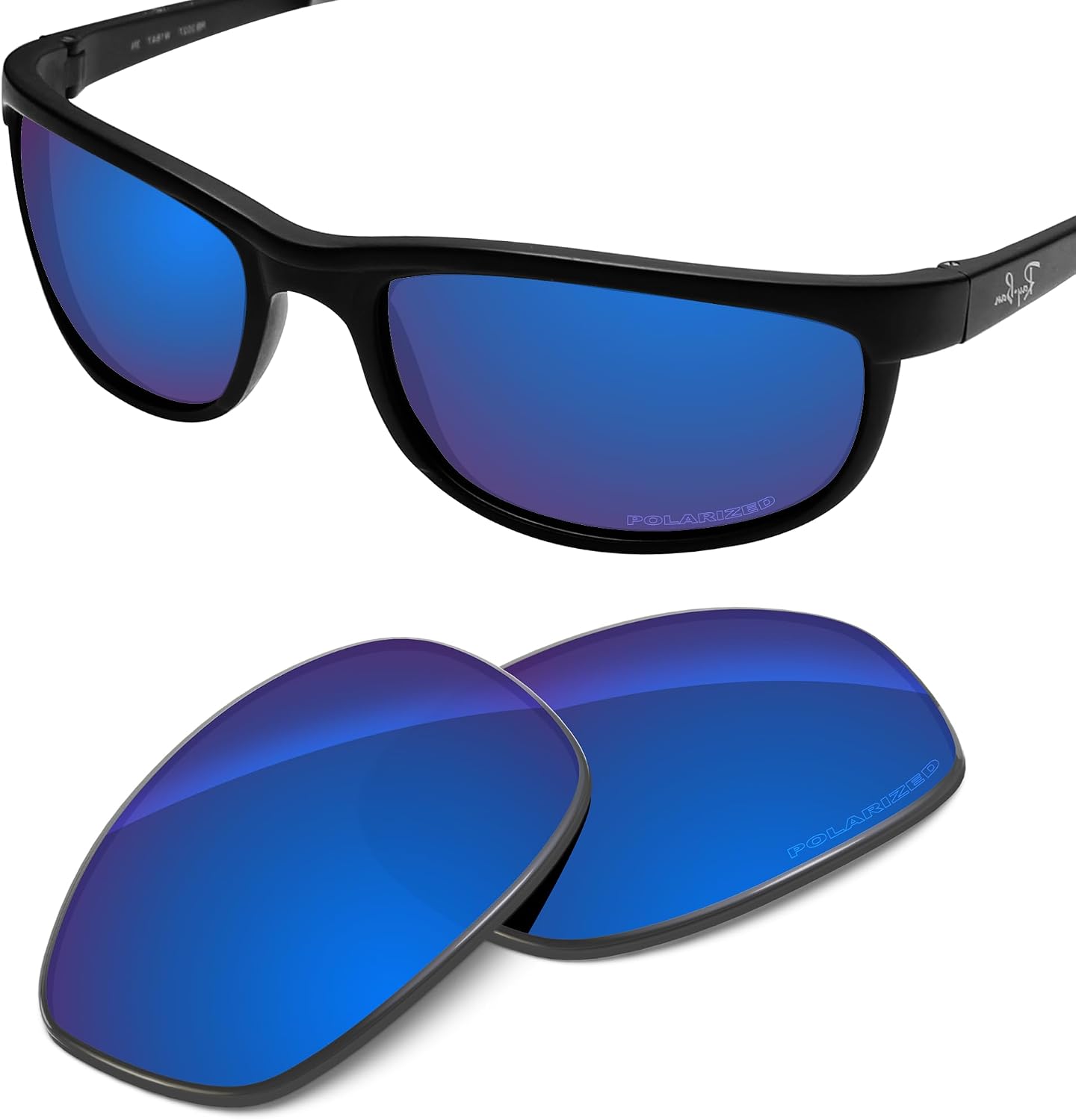 Performance Replacement Lenses Compatible with RayBan Predator 2 RB2027 62mm Polarized Etched image 2