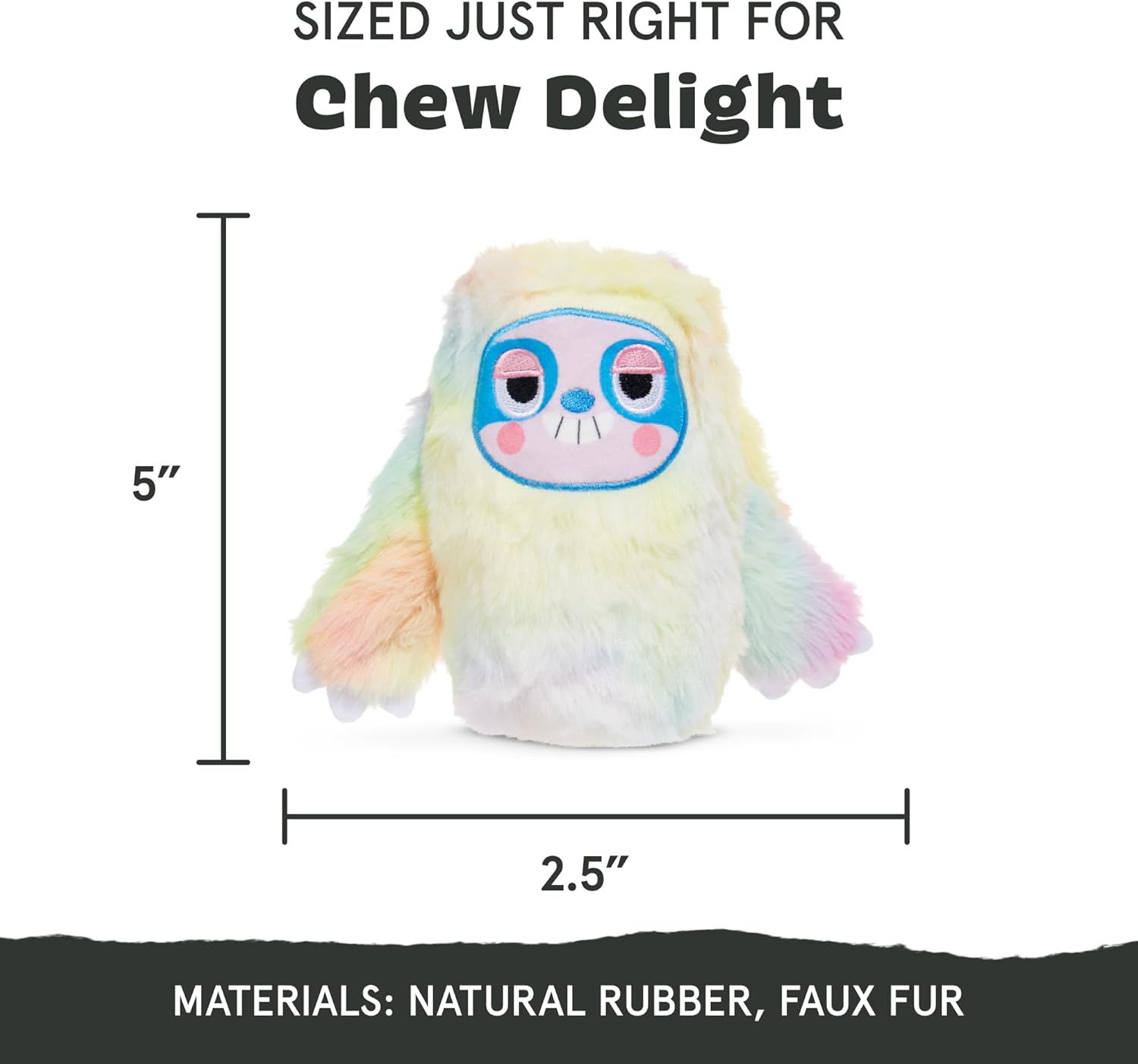 Barkbox(バークボックス) グレイトフルテッドドッグトイ 中型犬用 &ndash; いちごの香りのリップ&amp;リビールおもちゃ 決意の