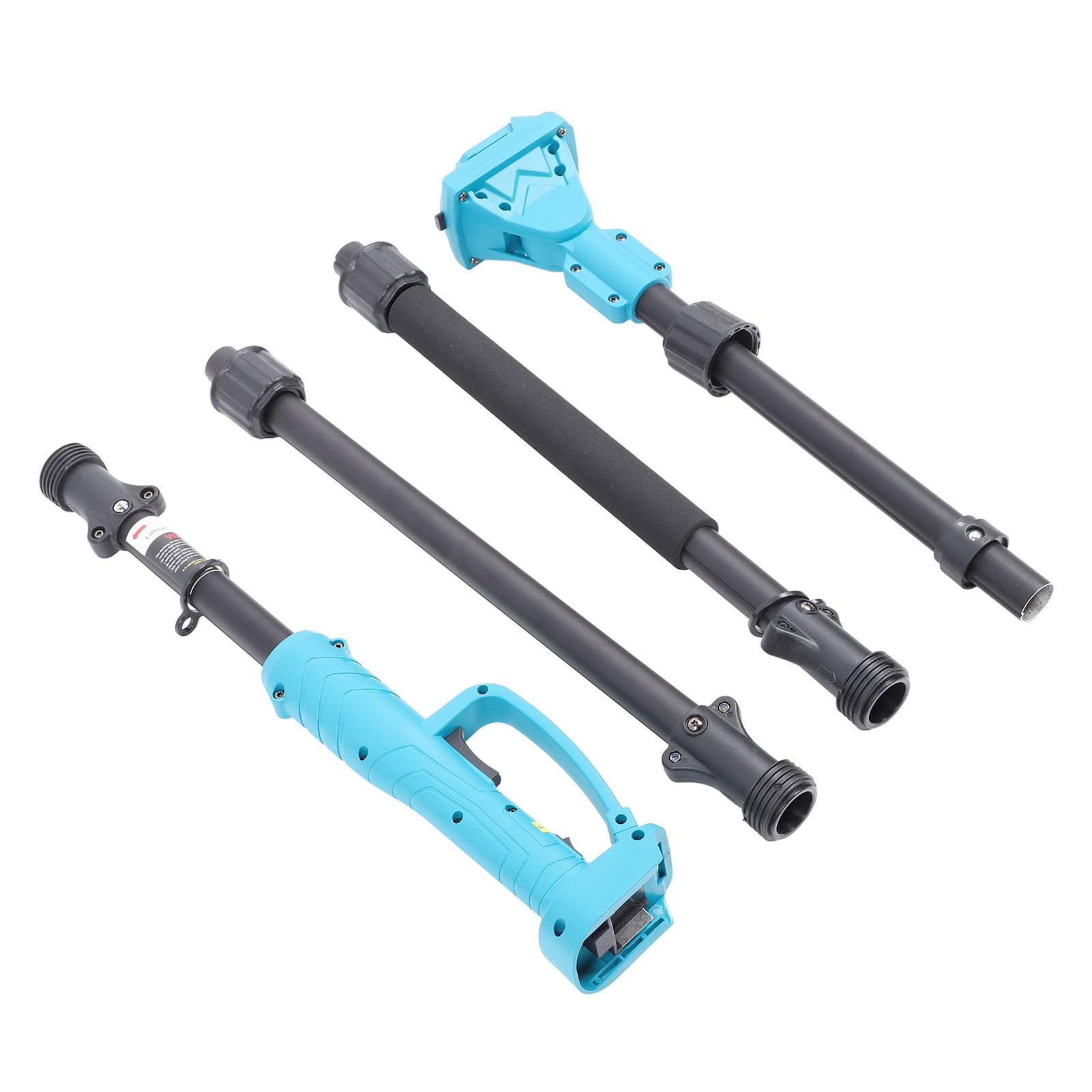 4 Secciones Poleas de Extensión Polte de Poda para BL1820 BL1830 BL1840 BL1850 BL1860, de Extensión de Podadora de Rama Alta para Poda Eficiente, Aluminio Liviano para árbol, Adecuado para