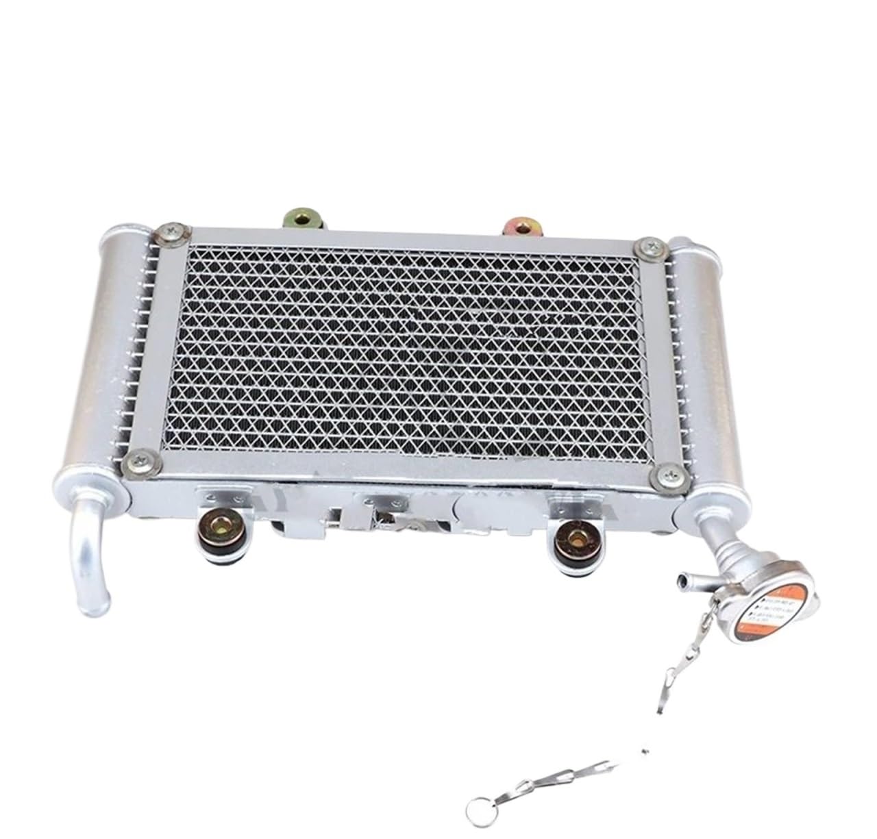 Enfriador Aceite Compatible con Karts De 150-250 CC, Vehículos Todoterreno Cuatro Ruedas, Piezas Motor para Vehículos Todoterreno,Radiador Y Enfriador De Agua para ATV Cooler Kit