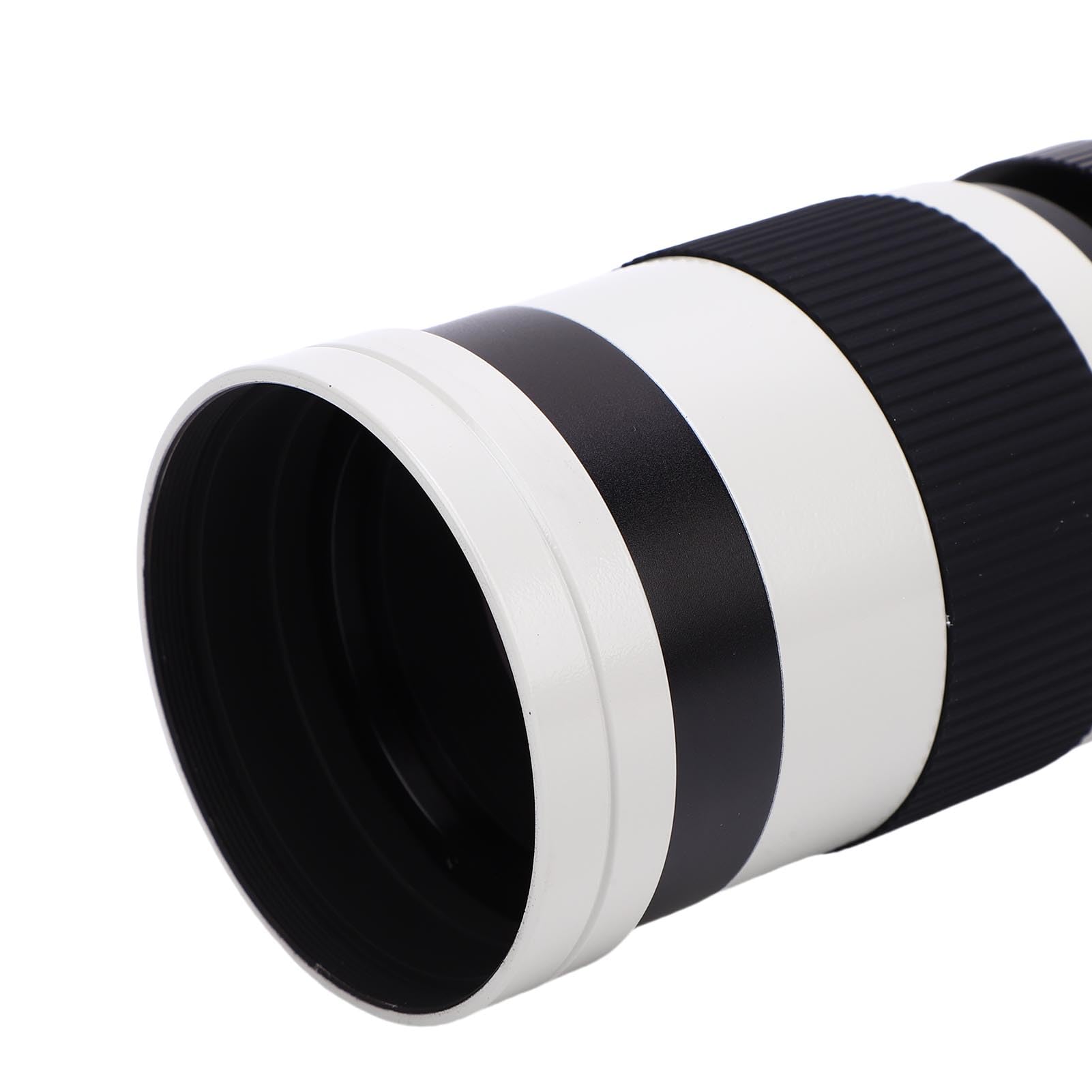 Teobiektyw Obiektyw 420-800 Mm F/8.3 Instrukcja dla EF/EF-S MOONT DSLR Camera Obiektyw, Aluminium Stopowa Optyczna (WHITE)