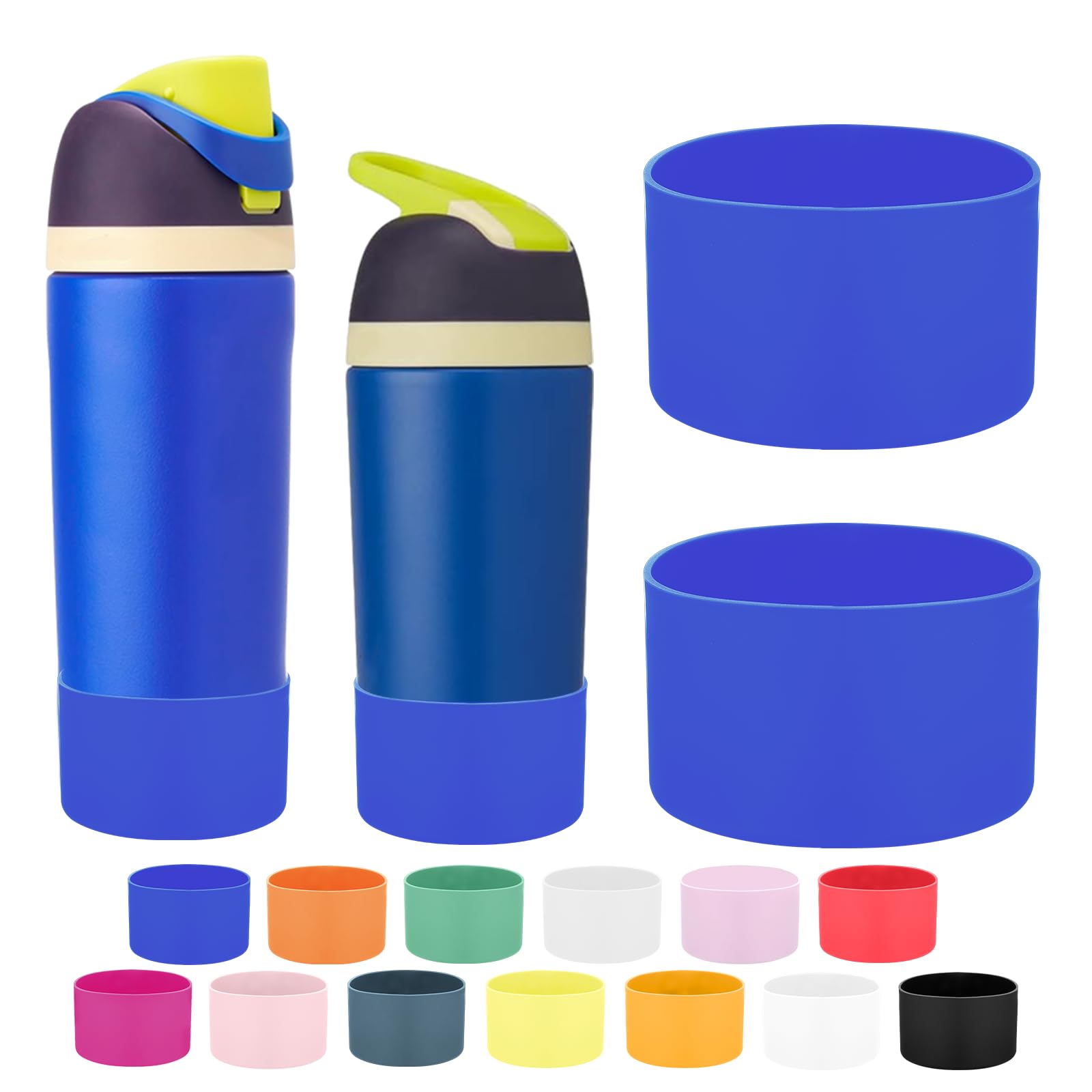 2PCS Protective Boot Compatible with Owala Kids Water Bottle 16 oz &14 oz โ image 1