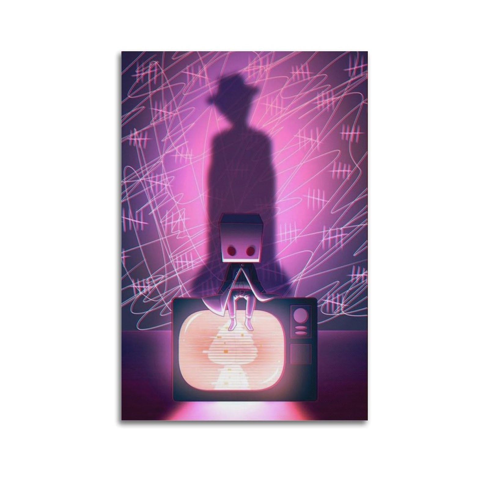 Ksoxdaitip Unframe-Style Little Nightmares Game 2 Poster Poster Decorative Painting Canvas Wall Posters And Art Picture Print Modern Family Bedroom Decor Posters 20X30inch(50X75cm)