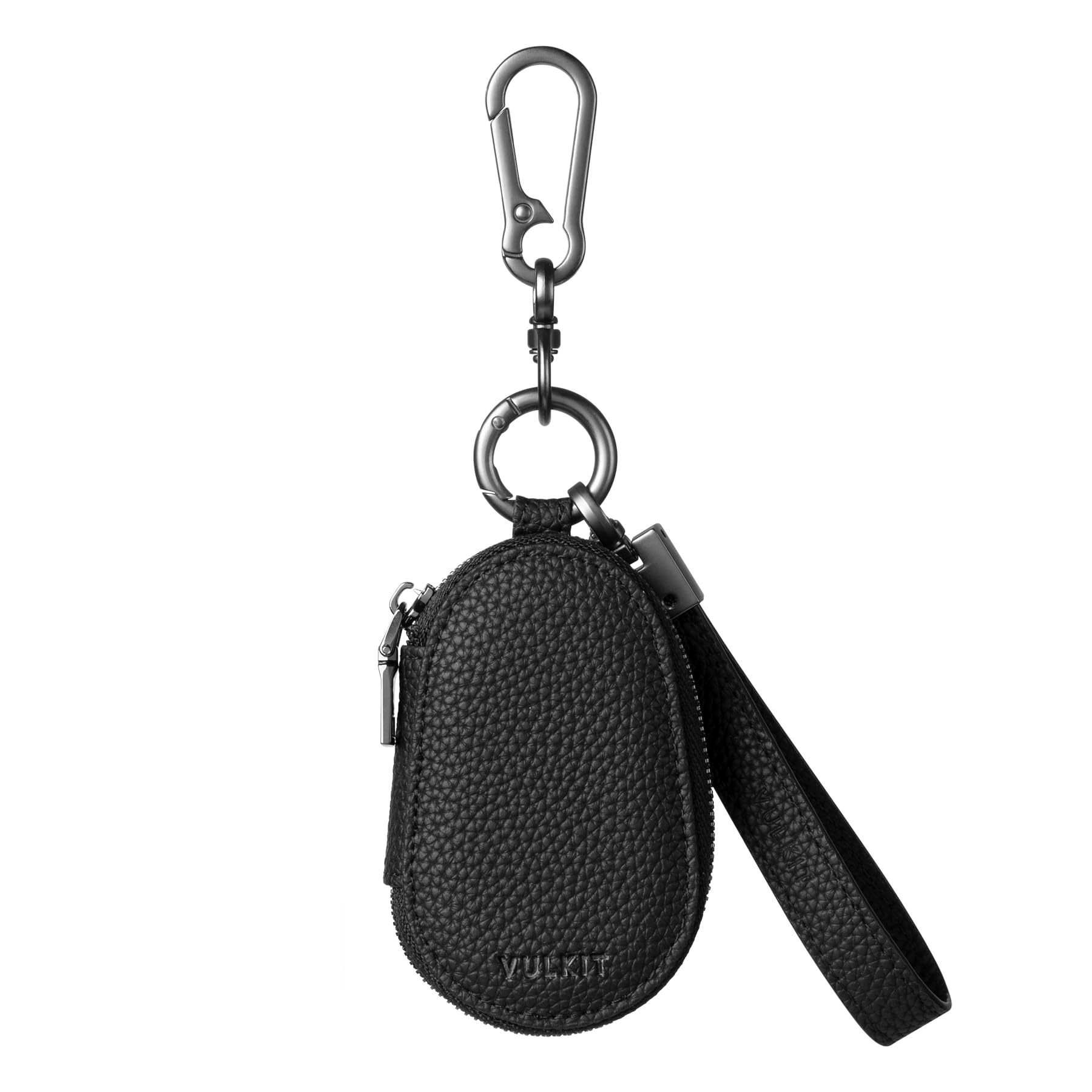 VULKIT Leather Car Key Case Universal Fitted for Car Keys