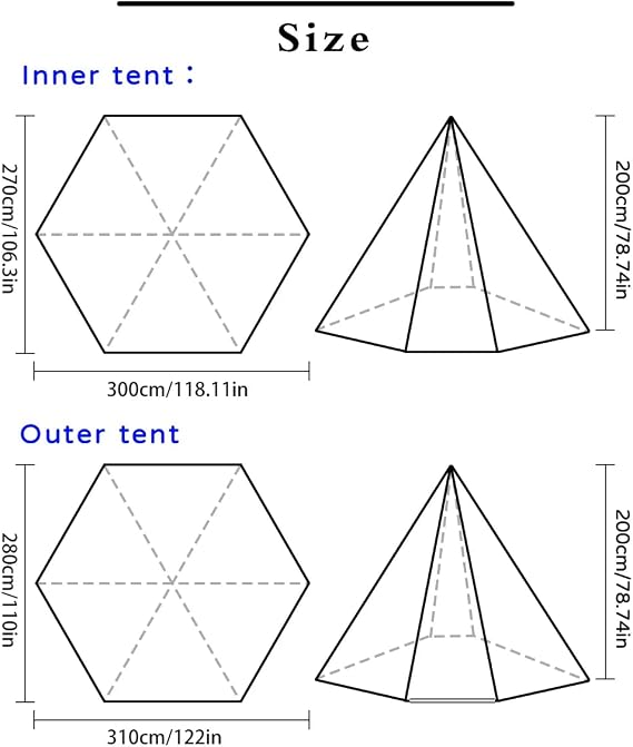 Ultralight 4 Man Tent Camping Tent Travel Family Tourist Double Layer Outdoor Hiking Large Teepee Backpacking tents
