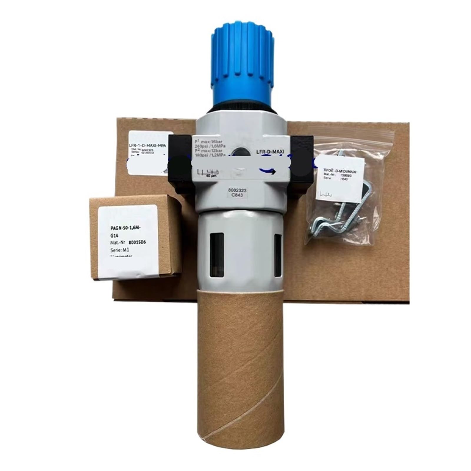 TPKMVGAP 1PCS Filter Pressure Reducing Valve LFR-1/2-D-5M-MAXI-MPA 8002377 LFR-3/4-D-5M-MAXI-MPA 8002322 LFR-1-D-5M-MAXI-MPA 8002323(8002322)