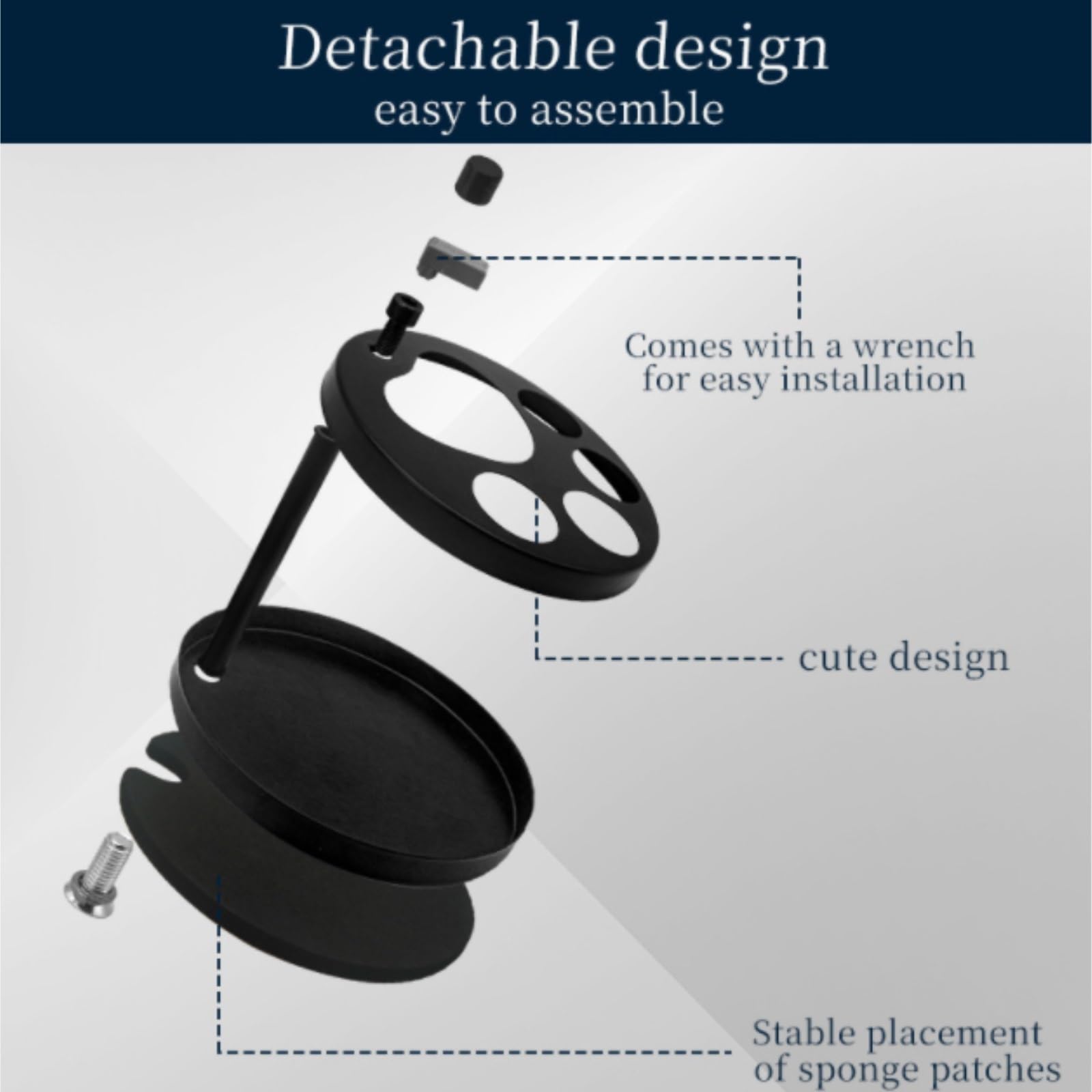 Porta Spazzolini da Denti Supporto Portaspazzolino in Metallo for Bagno con Fessure Design Moderno for Spazzolini da Denti Organizzatore da Bagno