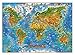 Produktbild YM-PJ Weltkarte Puzzle Tier der bunten Boden Puzzle 1000 Teile Puzzle Pädagogisches Spielzeug für Kinder und Erwachsene Großes Geschenk für Mädchen und Jungen