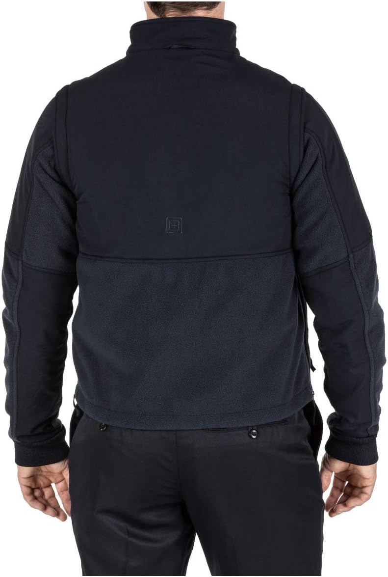 5.11 Tactical Men's 5-in-1 Jacket 2.0, 100% Polyester Hardshell, Style 48360, Black or Dark Navy, Style 48360 - Image 9