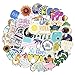 Cute Laptop Decal Stickers for Teen Girls Aesthetic Water Bottles Hydroflasks Cars Computer Skateboard Phone Bumper 50pcs