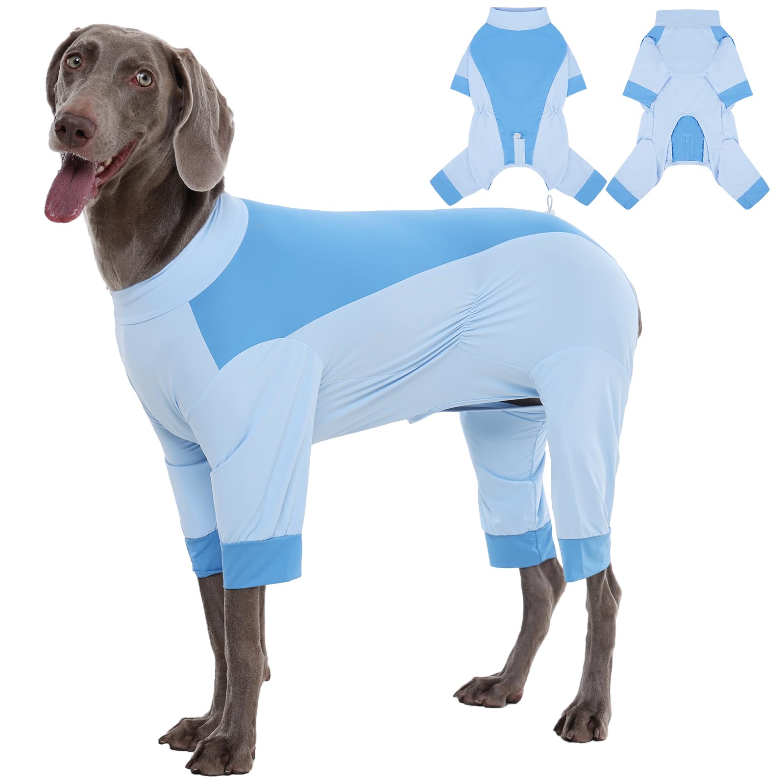 IECOii UPF 50+ Dog Cooling Vest,Full Coverage UV Protection Shirt,2XL