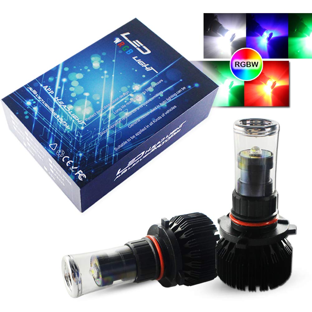 Gtinthebox 2 Pcs 9005 H10 9006 Hb3 9140 9145 Rgb | Desertcart Botswana