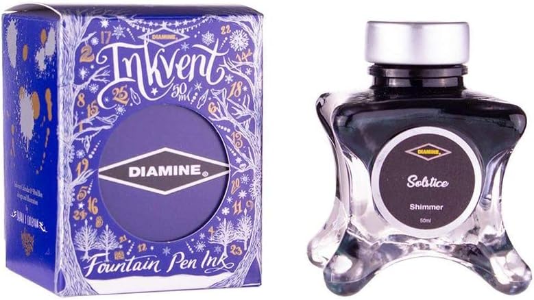 Diamine - Shimmering Fountain Pen Ink, Solstice, 50ml, Inkvent