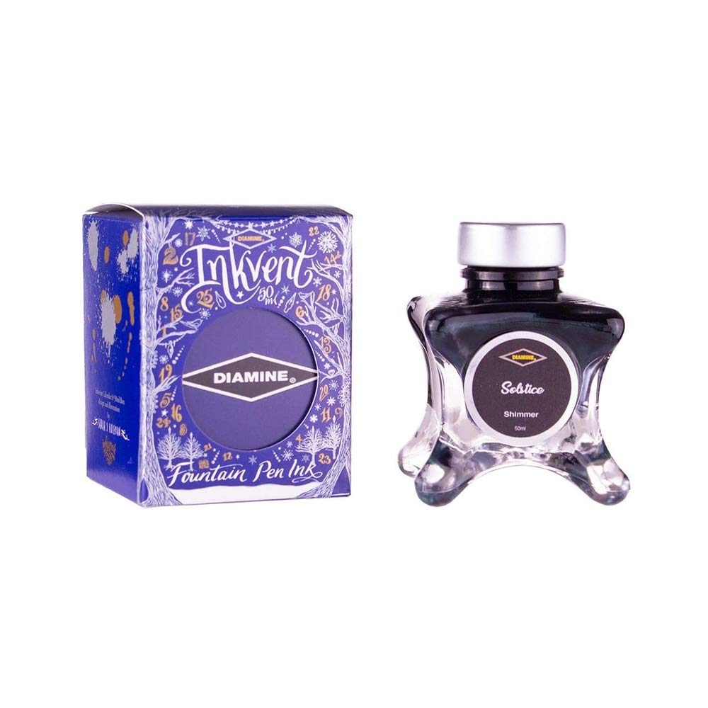Diamine - Encre à Paillettes pour Stylo Plume, Solstice, 50ml, Édition Limitée
