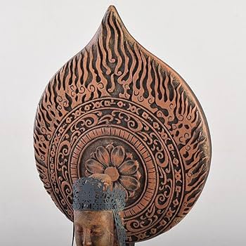 Amazon.co.jp: 仏教美術 樹脂製 レプリカ 百済観音 仏像 置物 高さ約36