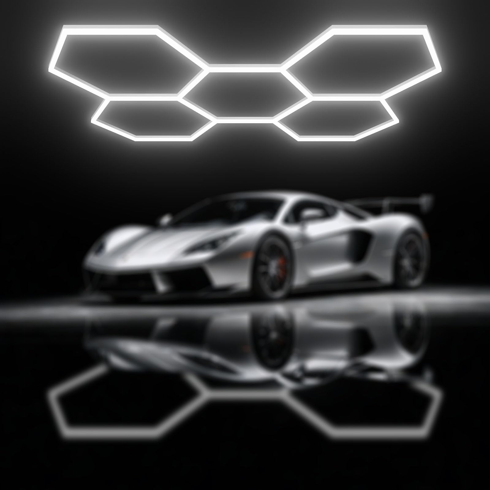 Lampe de garage LED 192W pour sous-sol et atelier