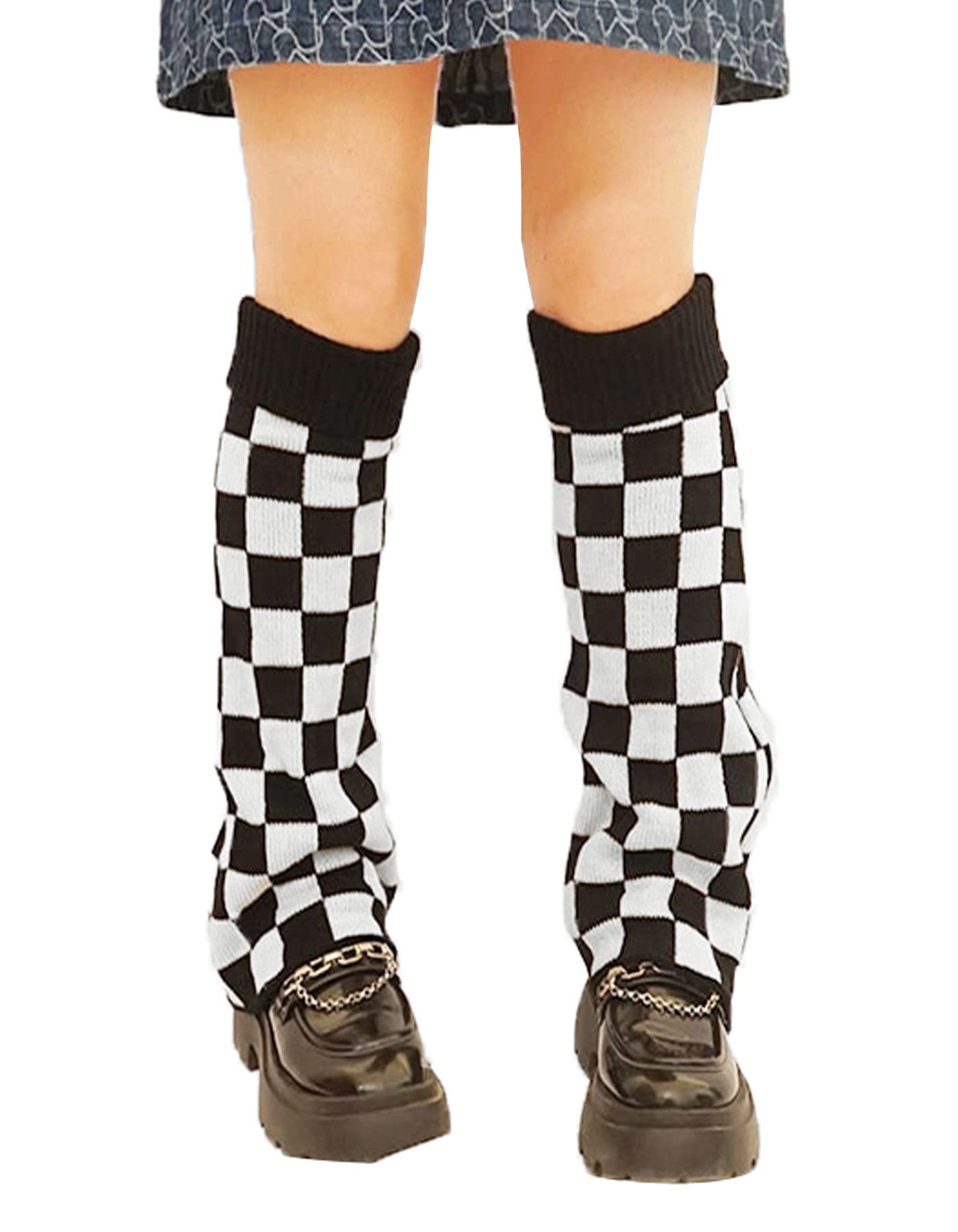 Sexybody Women's Leg Warmers Fashion Knit Warmers Long Socks Cute Y2K Kawaii Japanese Lolita Harajuku Accessories for Girls