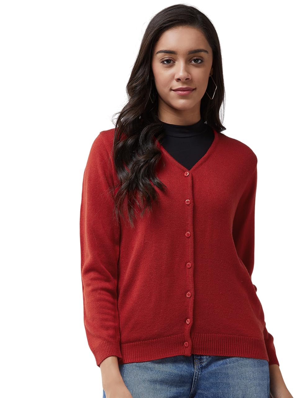 pivl Womens Winter Season V Neck Full Sleeves Sweater/Cardigan-picture-34