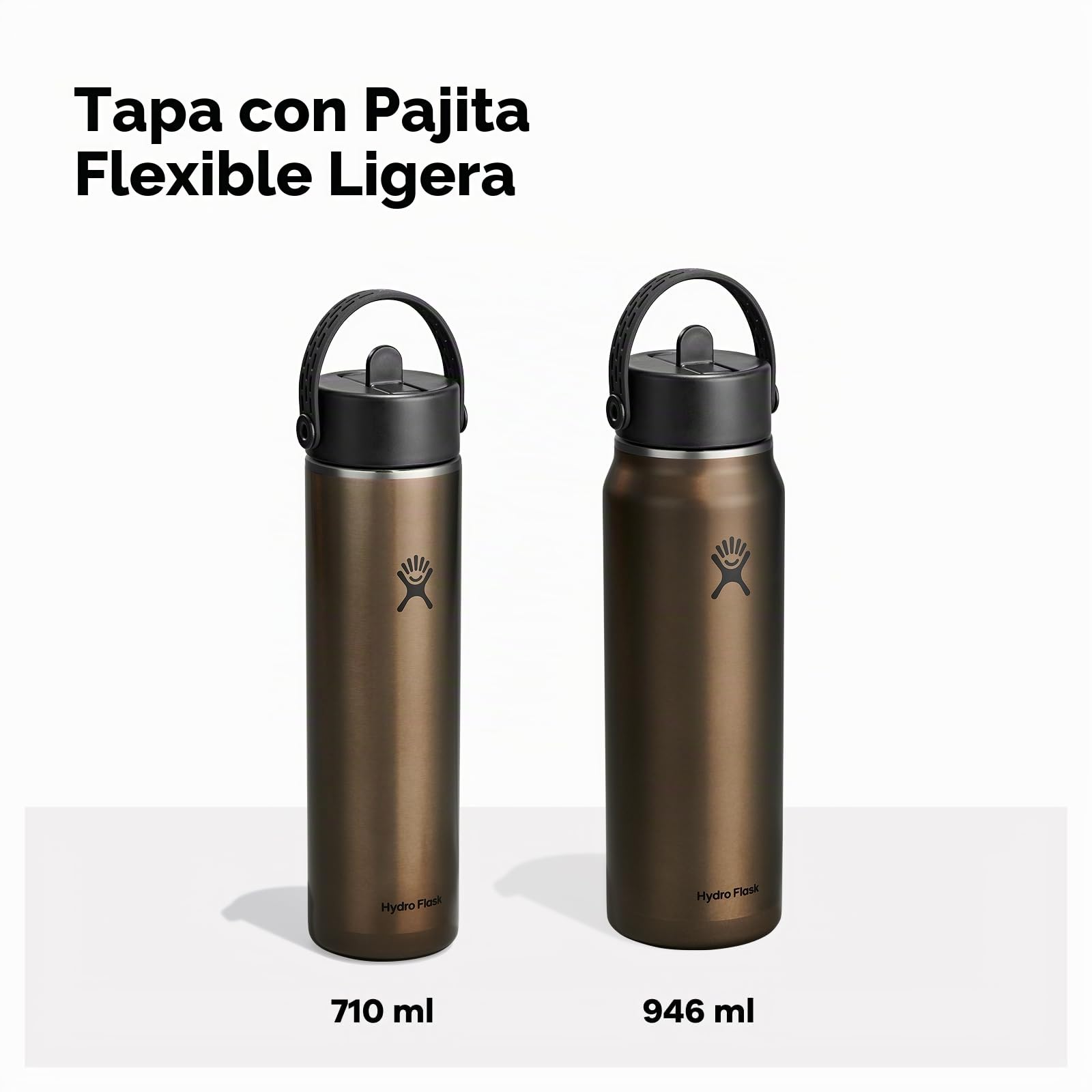 Hydro Flask – Lightweight Wide Flex Straw Cap Bottle 710 ml (24 oz)