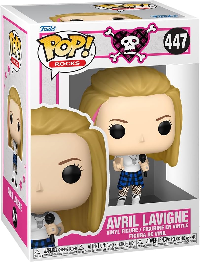 Pop Rocks: Avril Lavigne - Girlfriend - Collectable Vinyl Figure - Gift Idea - Official Merchandise - Toys for Kids & Adults - Music Fans - Model Figure for Collectors and Display