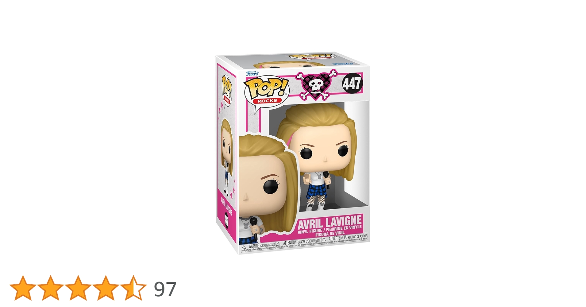 Amazon | Funko Pop! Avril Lavigne (Girlfriend) #447 Music