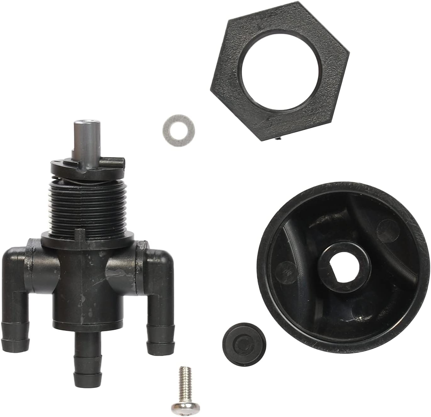 Carkio Polaris ATV Fuel Valve 3Way Plastic Knob Magnum