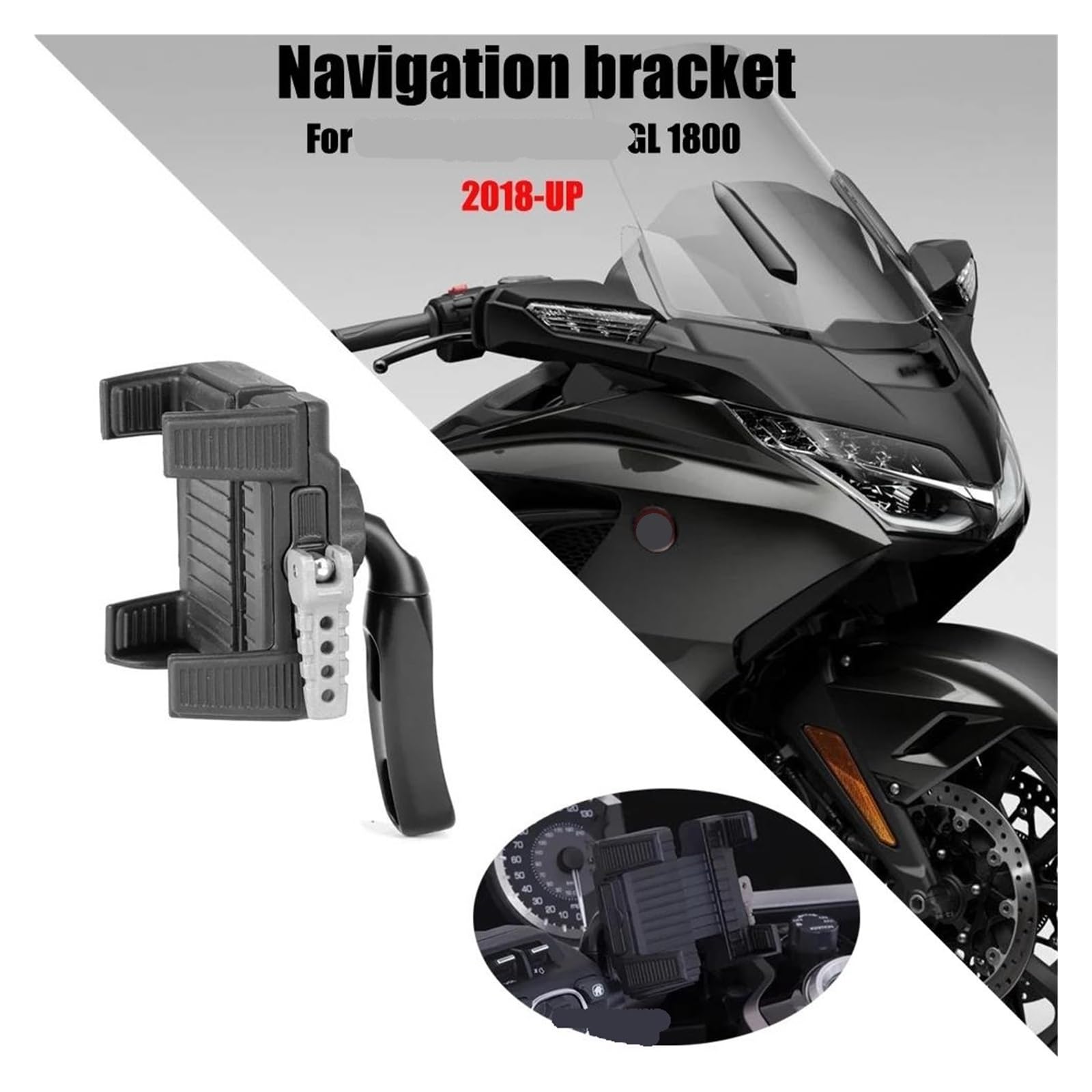 Supporto Per Cellulare E Navigatore Per Moto, Compatibile Con Per G&oldwing GL1800 F6B 2018-2021 2022 2023 2024(Style A)