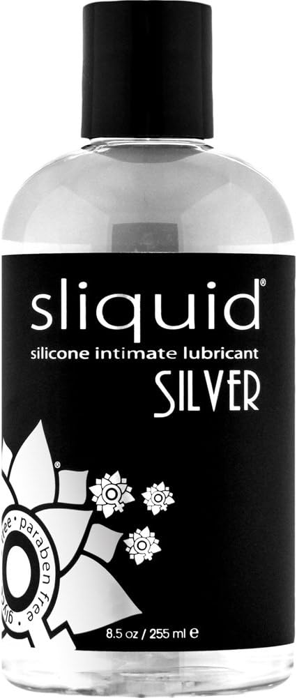 Silicone Intimate Lubricant Silver