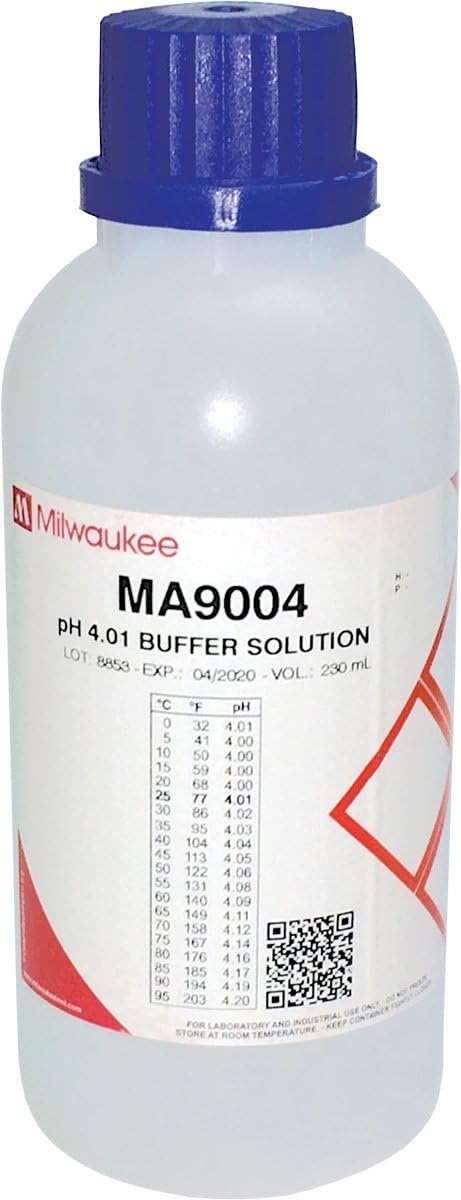 Milwaukee Instruments, MIMA9004 PH4 Solution, 230ml