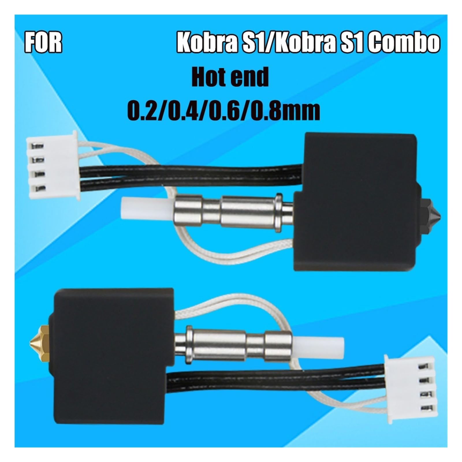 Compatibile con Anycubic, kit hotend for Kobra S1/Combo