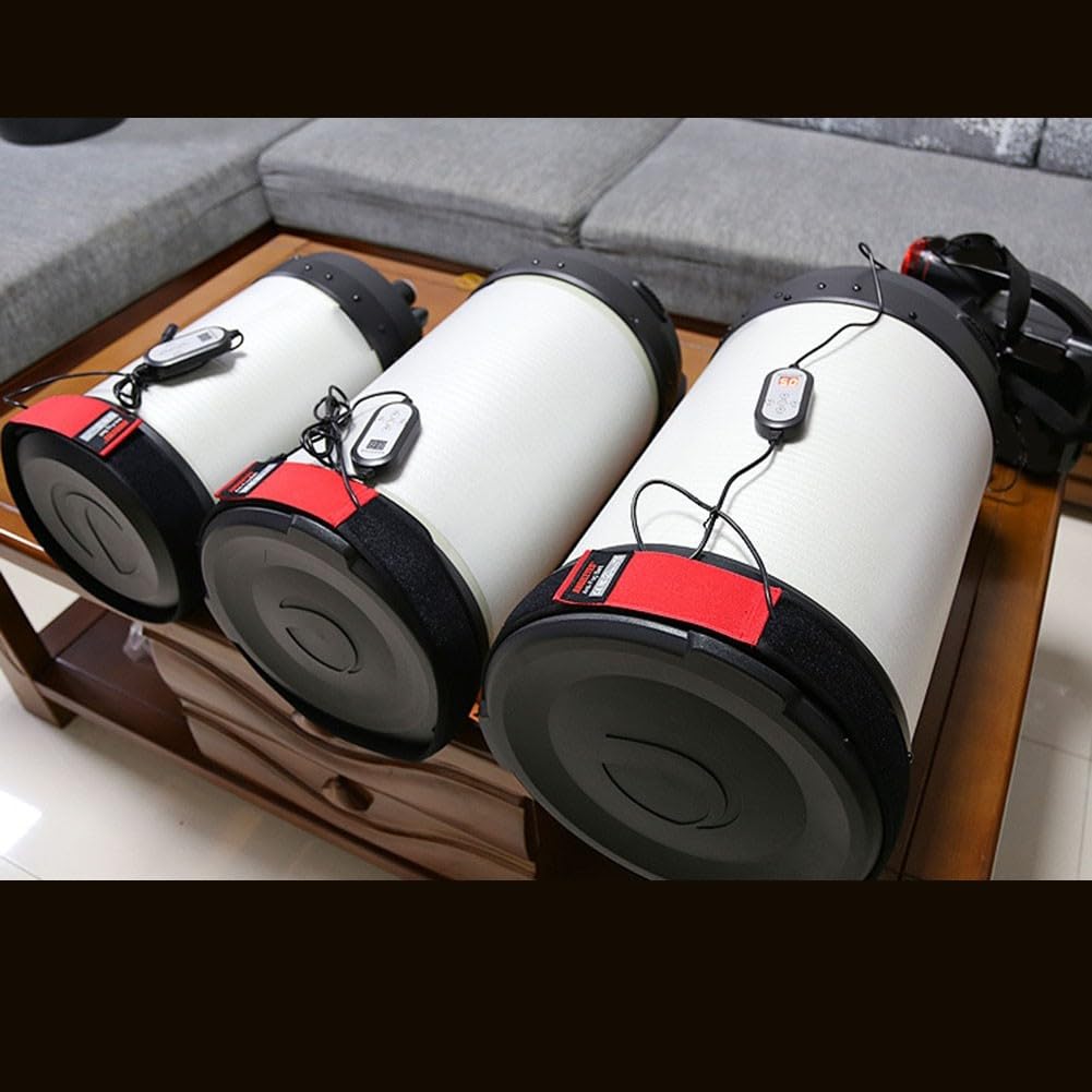 Teleskop Objektiv Tauheizungen Teleskop Linsenwärmer Lens Anti-Beschlag Tauprävention Schild mit Temperaturanzeige für astronomische Teleskope Kameras Vogelbeobachtungsspiegel (430×50mm)