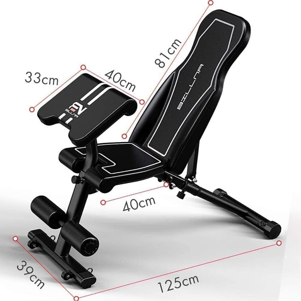 Ławka do ćwiczeń Ławka do ćwiczeń w domu Ławka do hantli Składana ławka do ćwiczeń z hantlami, ławka do ćwiczeń Regulowany trening Fitness Płaskie nachylenie Ławka wielofunkcyjna, podnoszenie Sit Up A