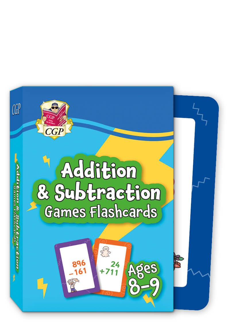 Addition & Subtraction Games Flashcards for Ages 8-9 (Year 4) (CGP KS2 Activity Books and Cards)