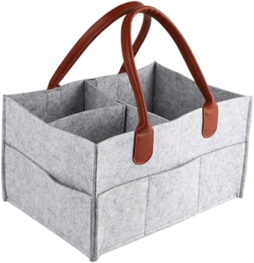 PSOS YIROCK K-Musculo Diaper Bag | Baby Diaper Caddy | Nursery Diaper Tote Bag | Large Portable Car Travel Organizer | Boy Girl Diaper Storage Bin for Changing Table Basket | Newborn Boy Girl Baby
