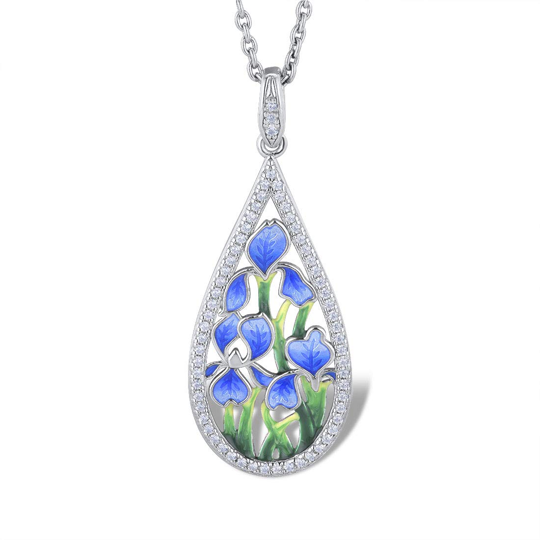 Turquoise ketting, handgemaakte ketting, 925 sterlingzilveren ketting, damessieraden, edelsteenketting, cadeau voor haar, jubileumcadeau - België Turquoise ketting, handgemaakte ketting, 925 sterlingzilveren ketting, damessieraden, edelsteenketting, cadeau voor haar, jubileumcadeau - België
