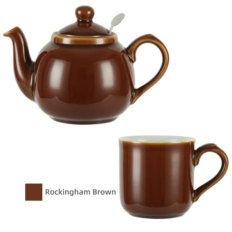 Amazon.com | London Pottery Farmhouse Teapot with Infuser, Ceramic