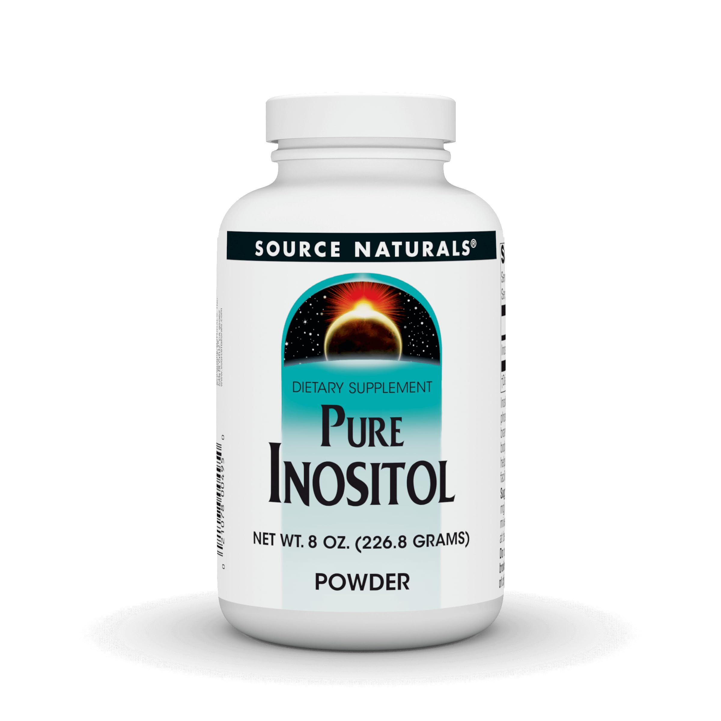 Source Naturals Pure Inositol, Dietary Supplement - 8 oz Powder 1 8 Ounce (Pack of 1)