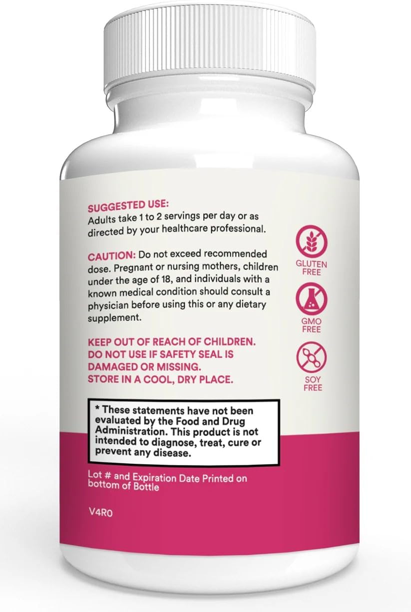 Collagen Complex Bovine Peptides Type I, II, III, V, X (90 Count) 1800mg with Vitamin C Zinc Copper and Magnese.