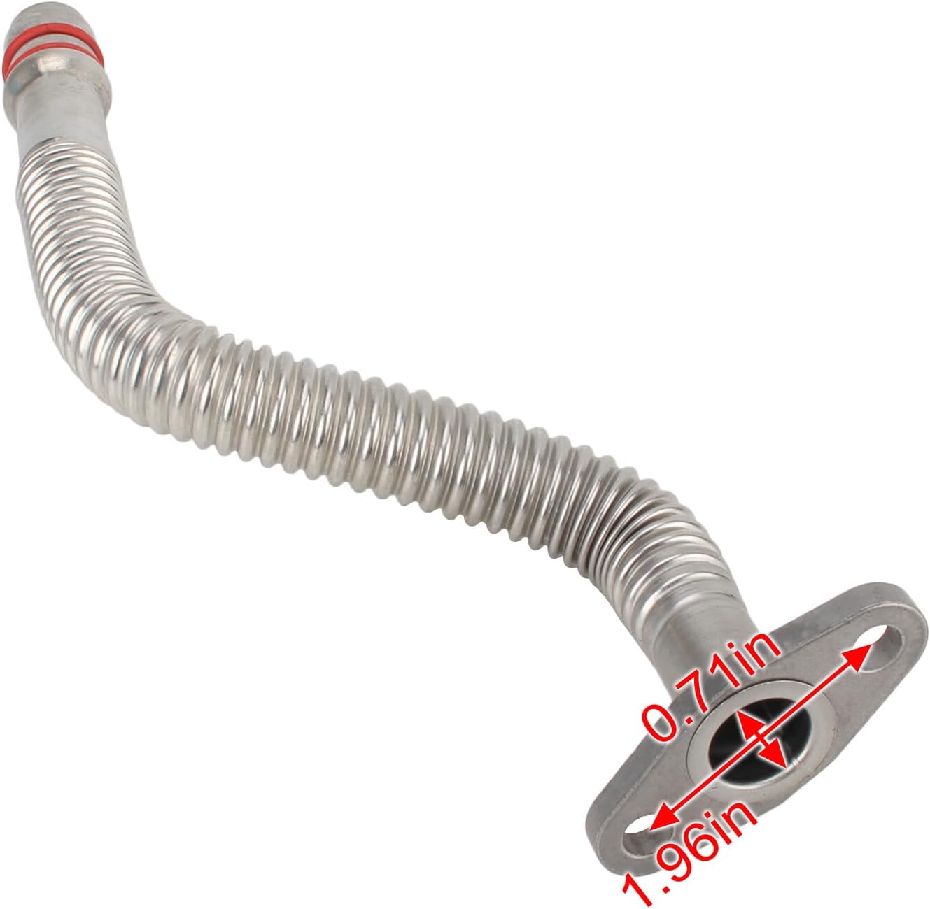 Replacement Parts For Turbo Oil Return Drain Line Tube For Dodge Cummins 5.9L Diesel 3970875/5135786AB Mod-GS95-17115