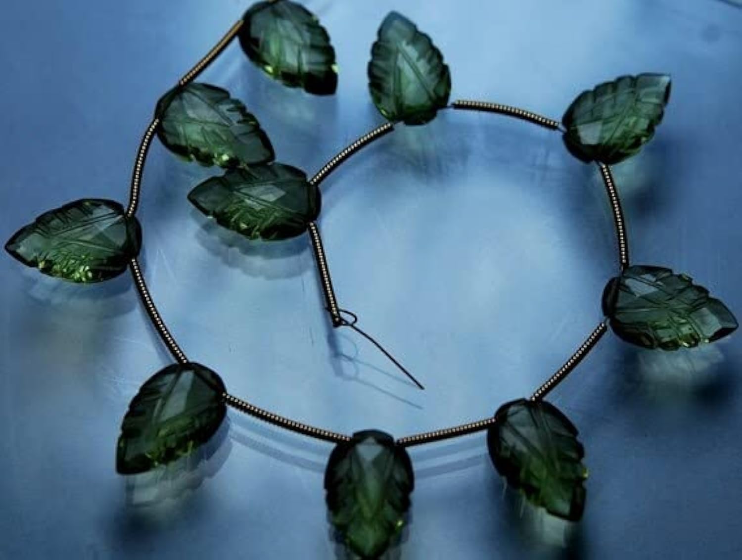 Améthyste verte quartz briolettes 16mm pour créer un cadeau d'anniversaire mémorable